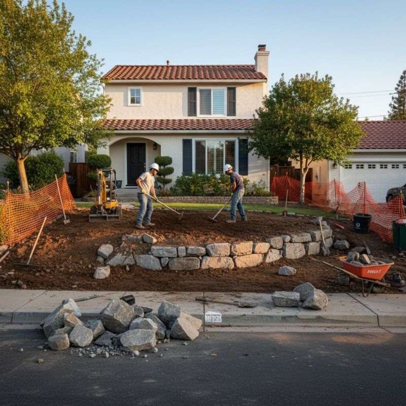 Stone Wall Construction