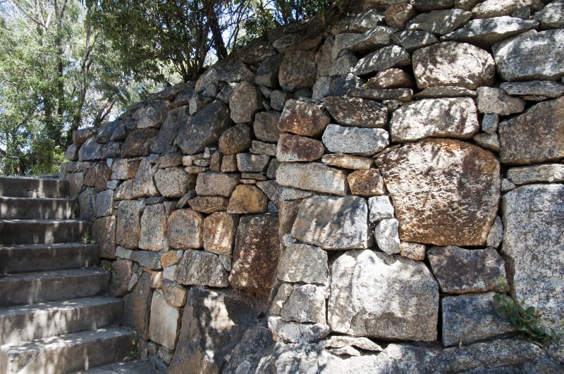 Stone Wall Construction