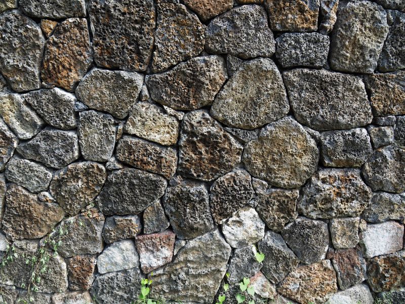 Stone Wall Construction