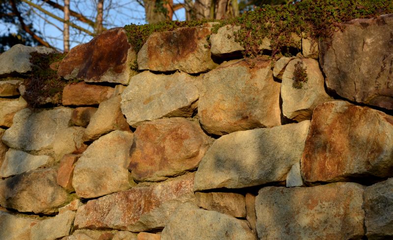Stone Wall Construction