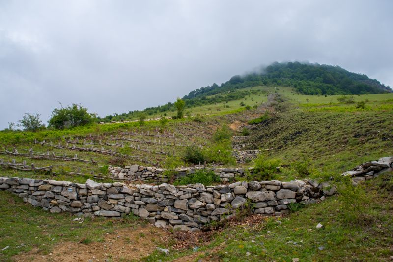 Retaining Stone Wall